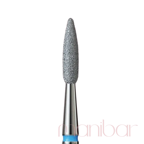 Diamantová fréza IQ Nails dlhý plamienok 2,1 mm modrá (243R.524.021)