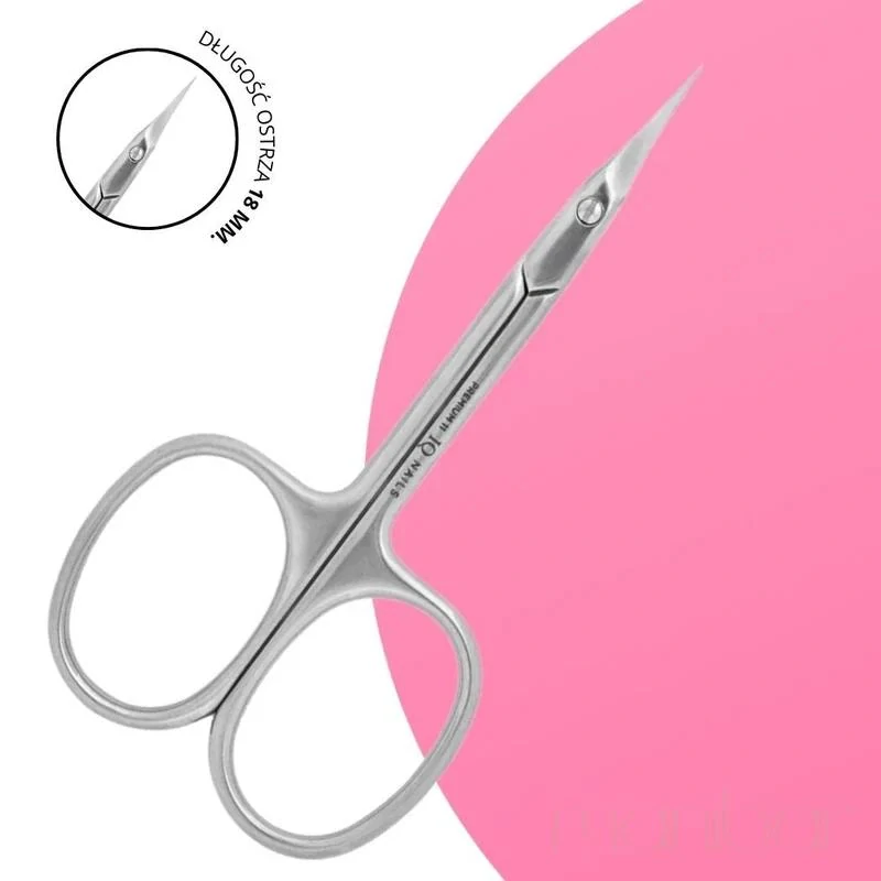 Nožnice na kožičku IQ Nails Premium – 18 mm (č. 135)