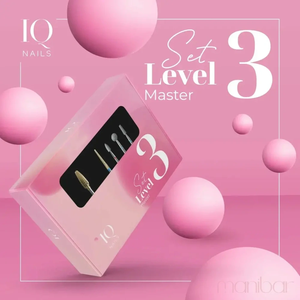 Sada fréz IQ Nails Level 3 Master "Say Yes to Fréza" (č. 154)