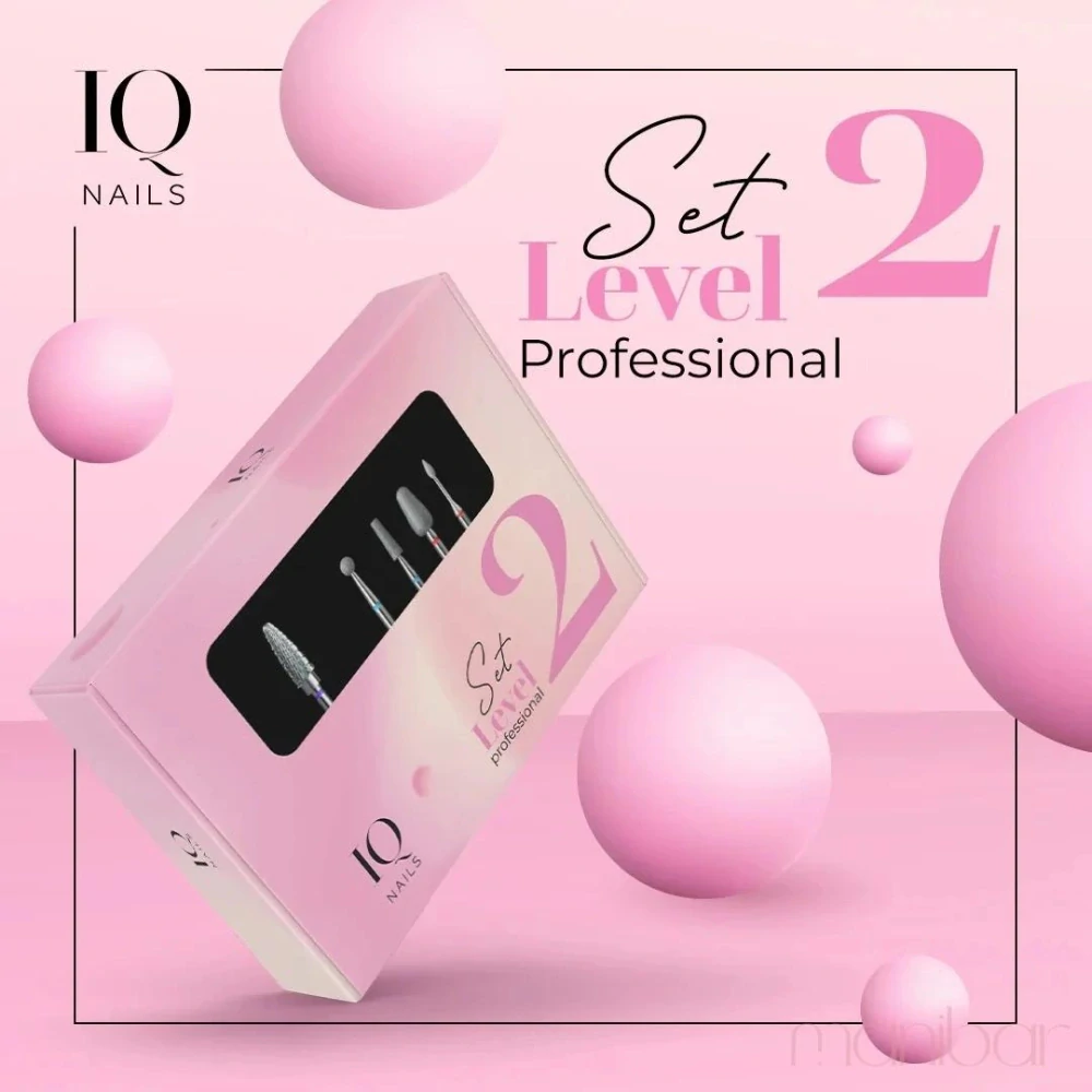 Sada fréz IQ Nails Level 2 Profesional "Say Yes to Fréza" (č. 151)