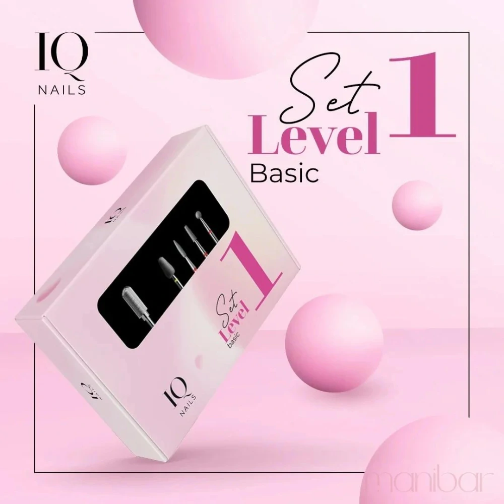 Sada fréz IQ Nails Level 1 Basic "Say Yes to Fréza" (č. 150)