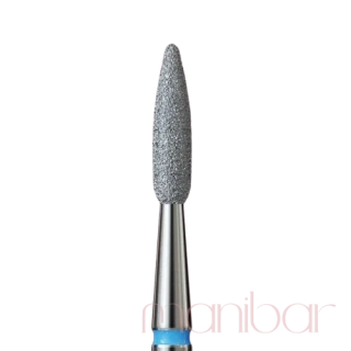 Diamantová fréza IQ Nails dlhý plamienok 2,1 mm modrá (243R.524.021)